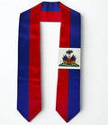 Haitian Graduation Stole – Haitian Flag Graduation Sash