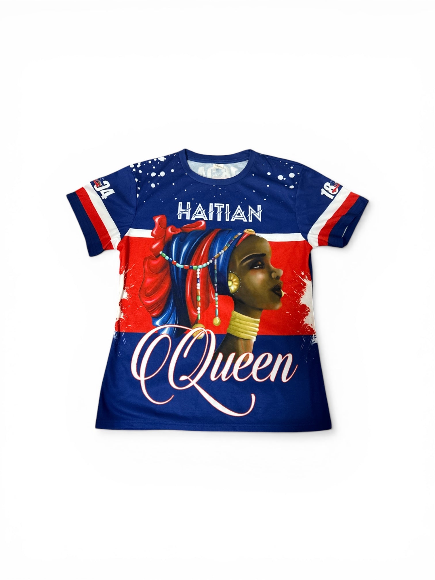Women’s Haitian Queen T-Shirt – Cultural Statement Tee