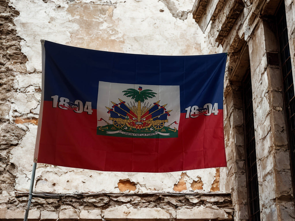 1804 Haitian Flag – Classic Haitian Heritage Flag