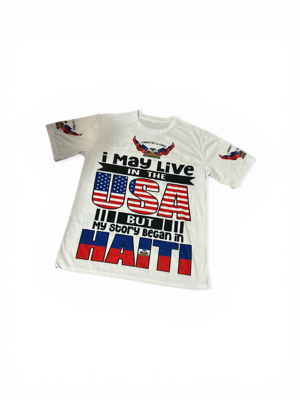 Haitian Pride " My Story Began In Haiti T- Shirt