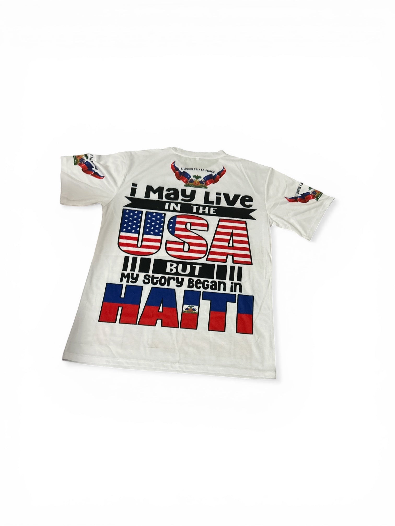 Haitian Pride " My Story Began In Haiti T- Shirt